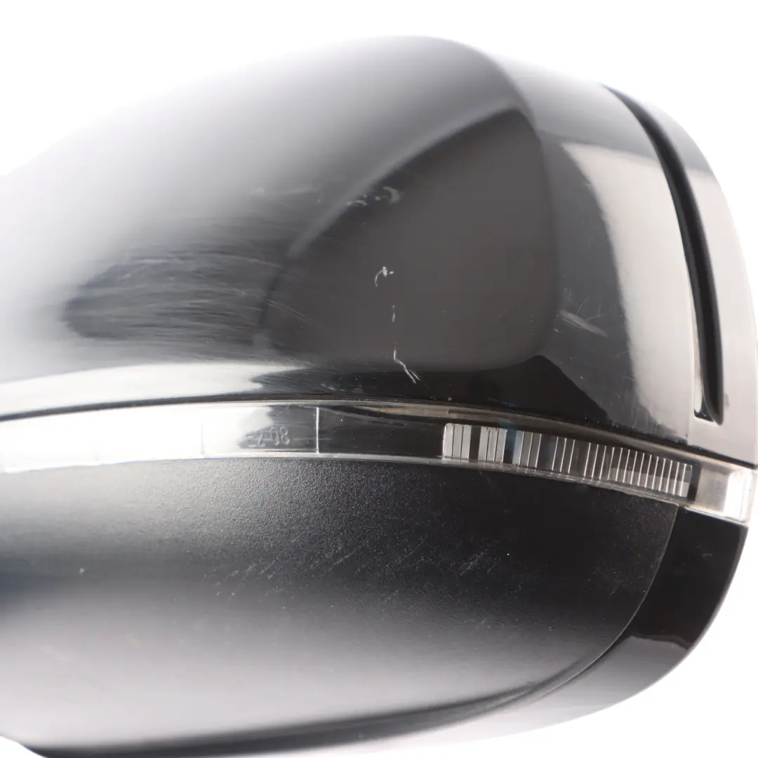 Audi A5 8T Front Mirror Wing Door Electric Left N/S Black - SKU RHD-8T2857409AF-BLK - Part number 8T2857409AF