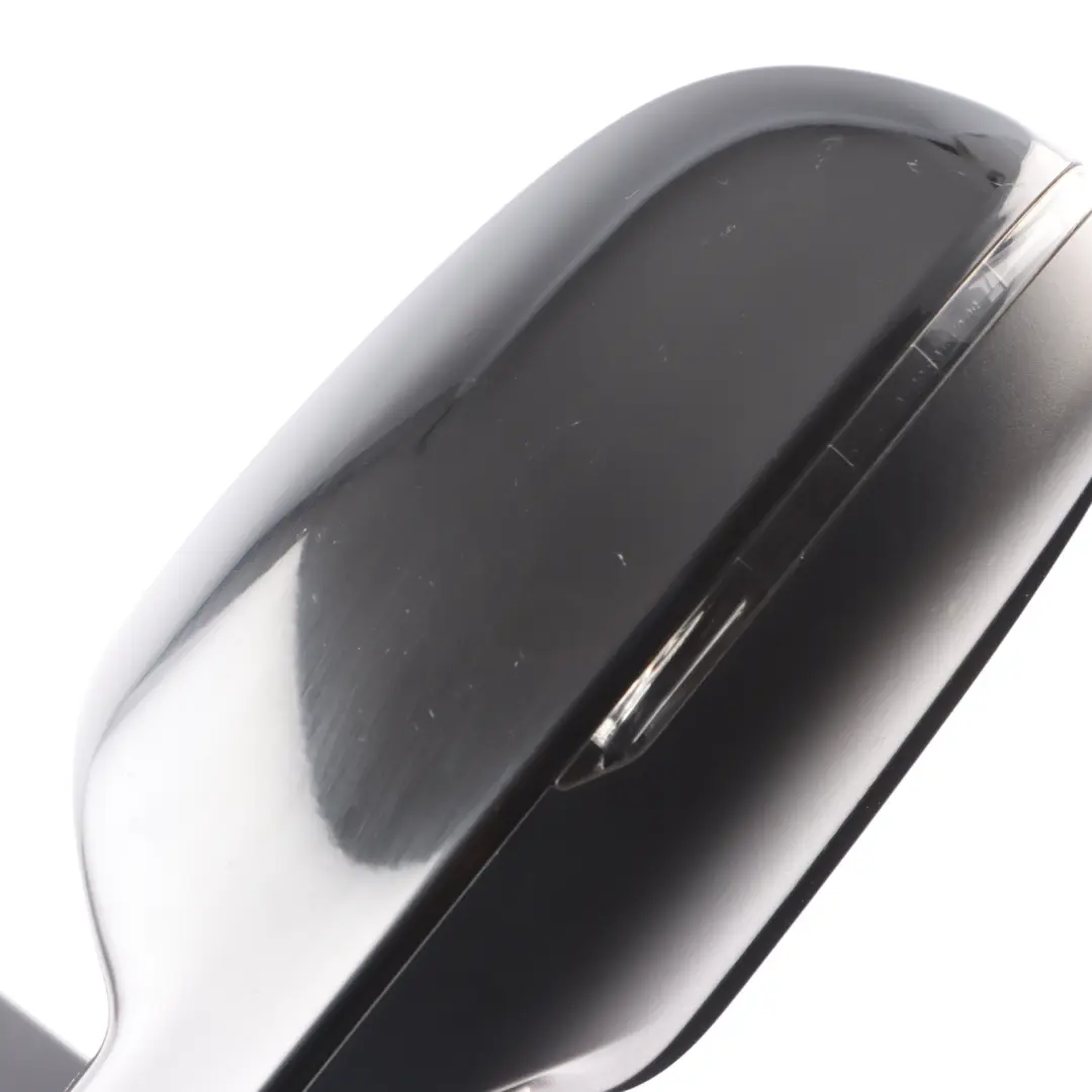 Audi A5 8T Front Mirror Wing Door Electric Left N/S Black - SKU RHD-8T2857409AF-BLK - Part number 8T2857409AF