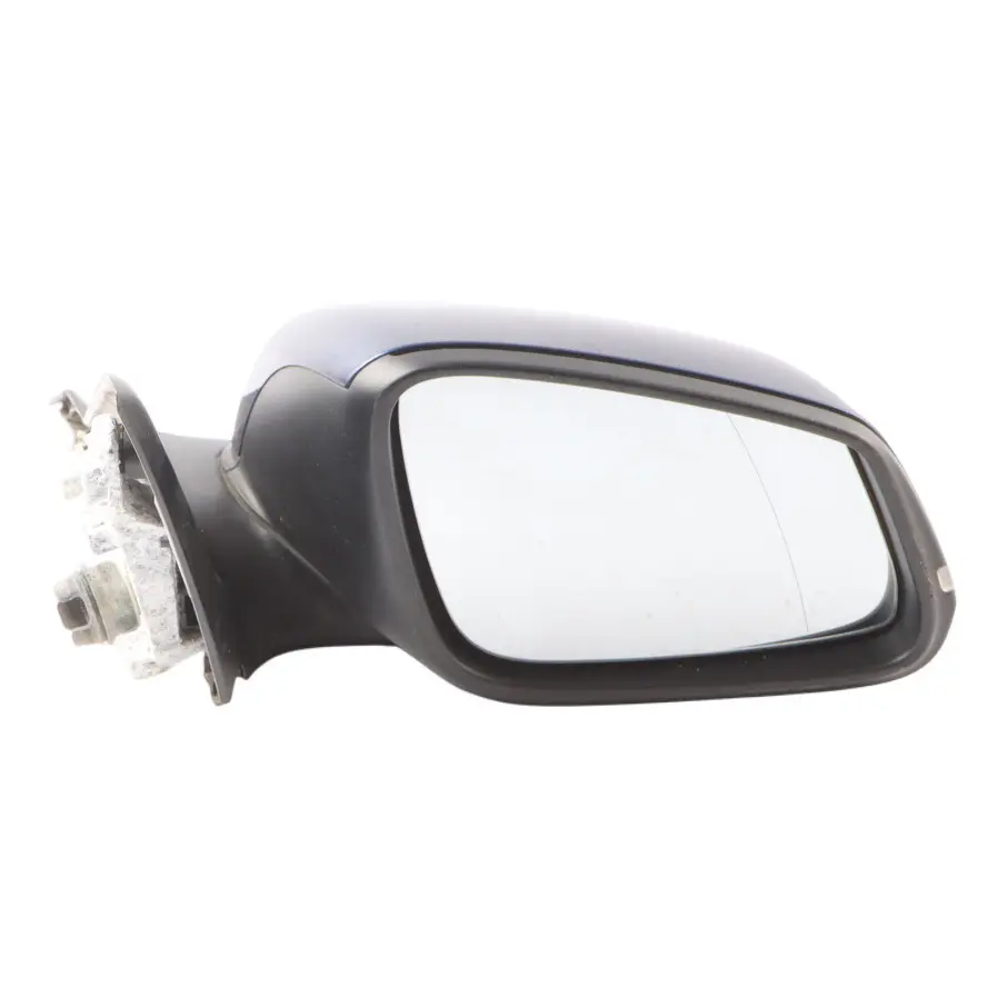 Heated Right Wing Mirror O/S Tiefseeblau Deep Sea Blue - A76 to BMW F20 LCI with Part number 7242704 BMW F20 LCI Heated Right Wing Mirror O/S Tiefseeblau Deep Sea Blue - A76 - SKU RHD-7242704-DSB1 - Part number 7242704
