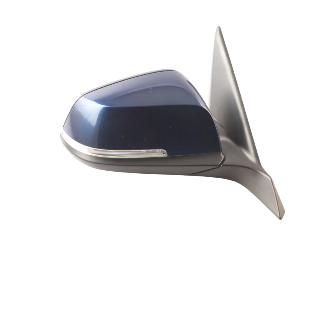 Heated Right Wing Mirror O/S Tiefseeblau Deep Sea Blue - A76 to BMW F20 LCI with Part number 7242704 BMW F20 LCI Heated Right Wing Mirror O/S Tiefseeblau Deep Sea Blue - A76 - SKU RHD-7242704-DSB1 - Part number 7242704