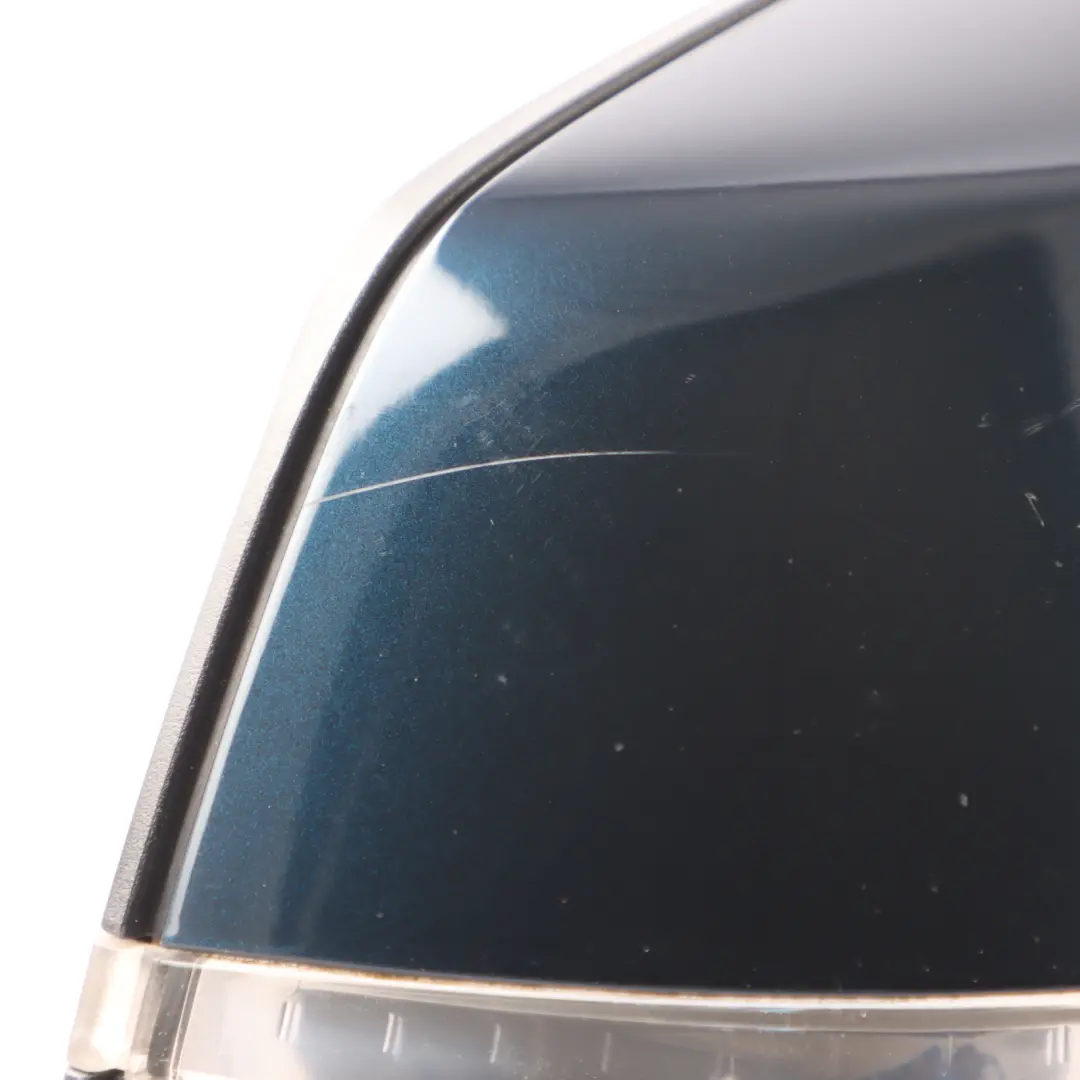 BMW F20 Door Wing Mirror Heated Right O/S Side Mirror Midnight Blue - B38 - SKU rhd-7242704-MBM1 - Part number 7242704