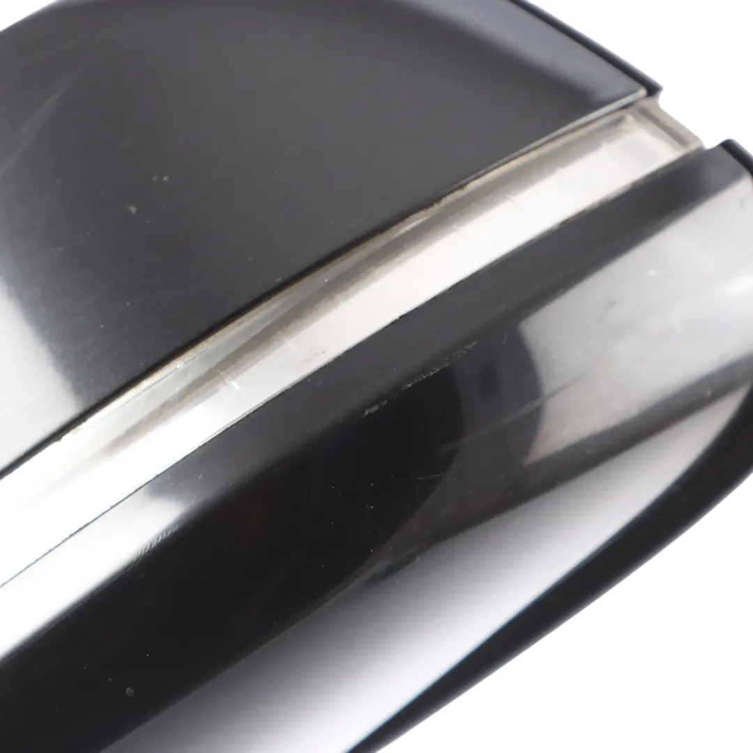 BMW F20 Wing Mirror Door Left Heated N/S High Gloss Black Sapphire Metallic 475 - SKU rhd-7242779-BS - Part number 7242779