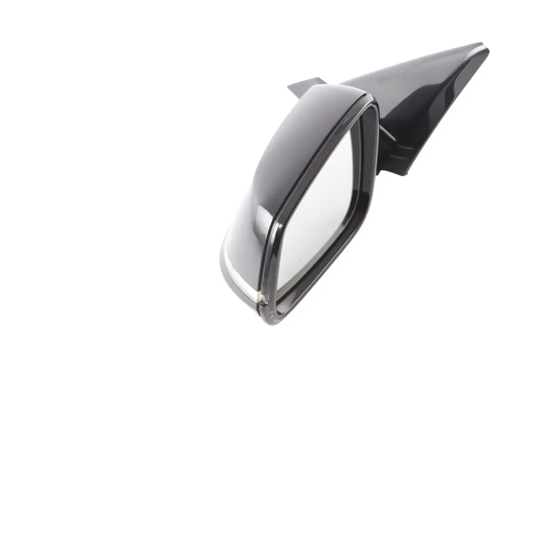 BMW F20 Wing Mirror Door Left Heated N/S High Gloss Black Sapphire Metallic 475 - SKU rhd-7242779-BS - Part number 7242779
