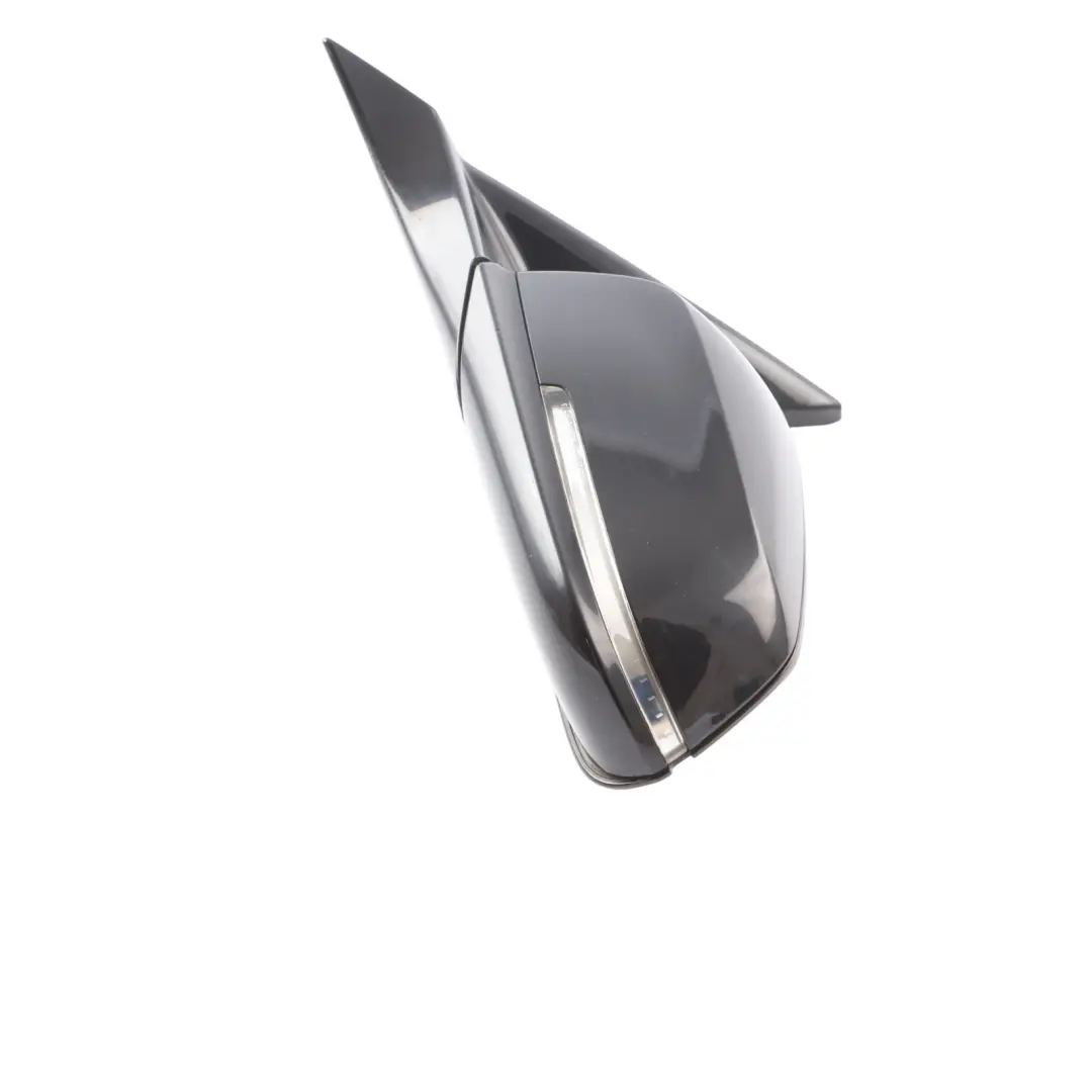 BMW F20 Wing Mirror Door Left Heated N/S High Gloss Black Sapphire Metallic 475 - SKU rhd-7242779-BS - Part number 7242779
