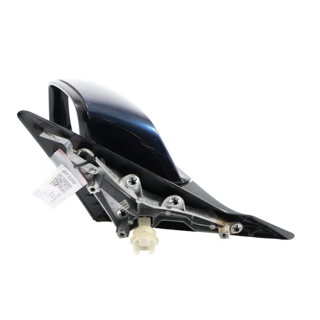 BMW F20 Wing Mirror Door Left Heated N/S High Gloss Tiefseeblau Blue - A76 - SKU RHD-7242779-DSB - Part number 7242779