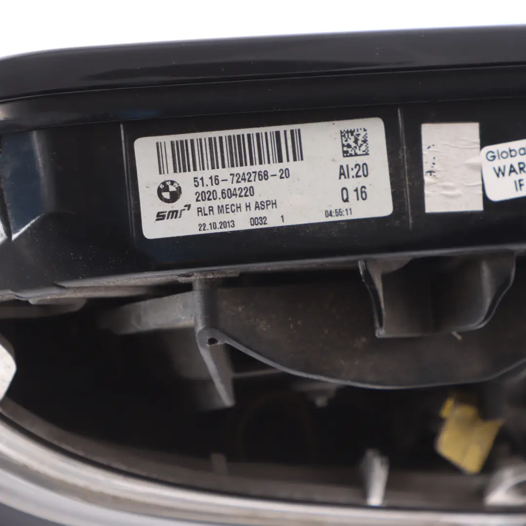 Wing Mirror Heated Right O/S High Gloss Shadow Line to BMW F20 with Part number 7242780 BMW F20 Wing Mirror Heated Right O/S High Gloss Shadow Line - SKU RHD-7242780-2 - Part number 7242780