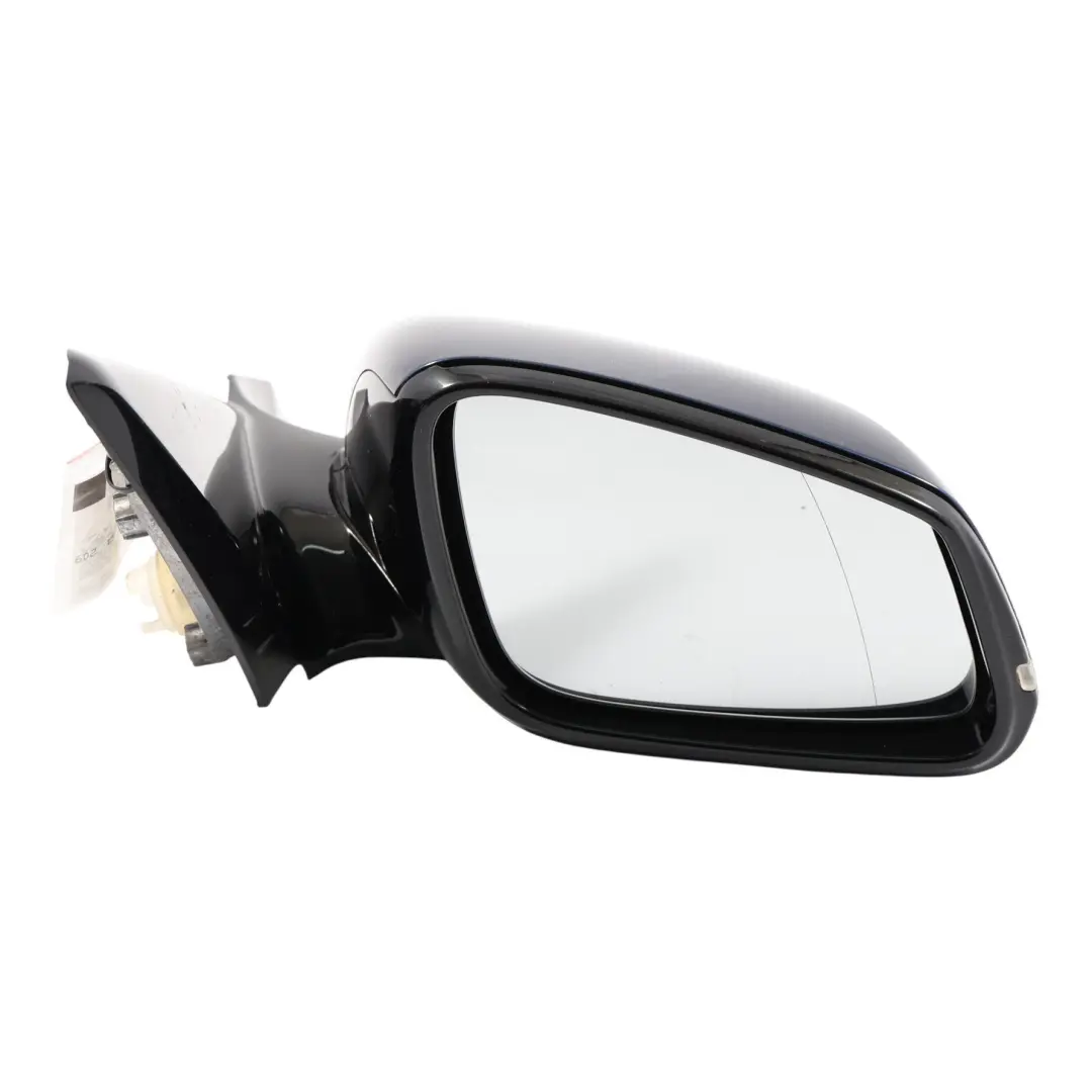 BMW F20 Wing Mirror Heated Right O/S High Gloss 6 Pins Tiefseeblau Blue - A76 - SKU RHD-7242780-DSB - Part number 7242780