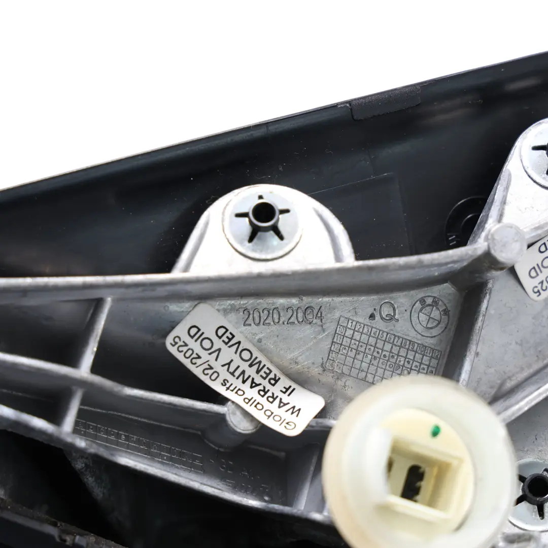 Wing Mirror Heated Right O/S High Gloss 6 Pins Tiefseeblau Blue - A76 to BMW F20 with Part number 7242780 BMW F20 Wing Mirror Heated Right O/S High Gloss 6 Pins Tiefseeblau Blue - A76 - SKU RHD-7242780-DSB - Part number 7242780