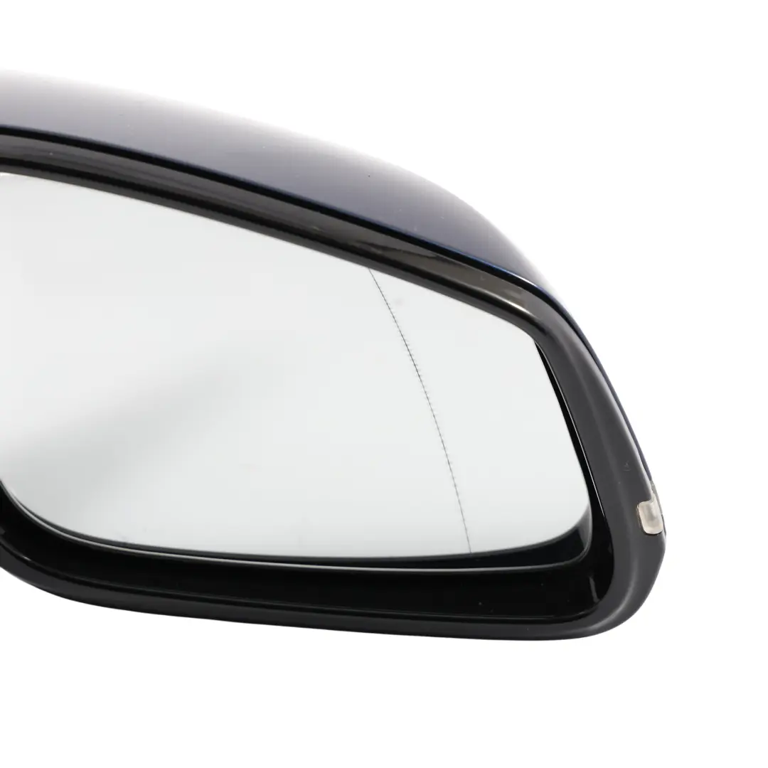 BMW F20 Wing Mirror Heated Right O/S High Gloss 6 Pins Tiefseeblau Blue - A76 - SKU RHD-7242780-DSB - Part number 7242780