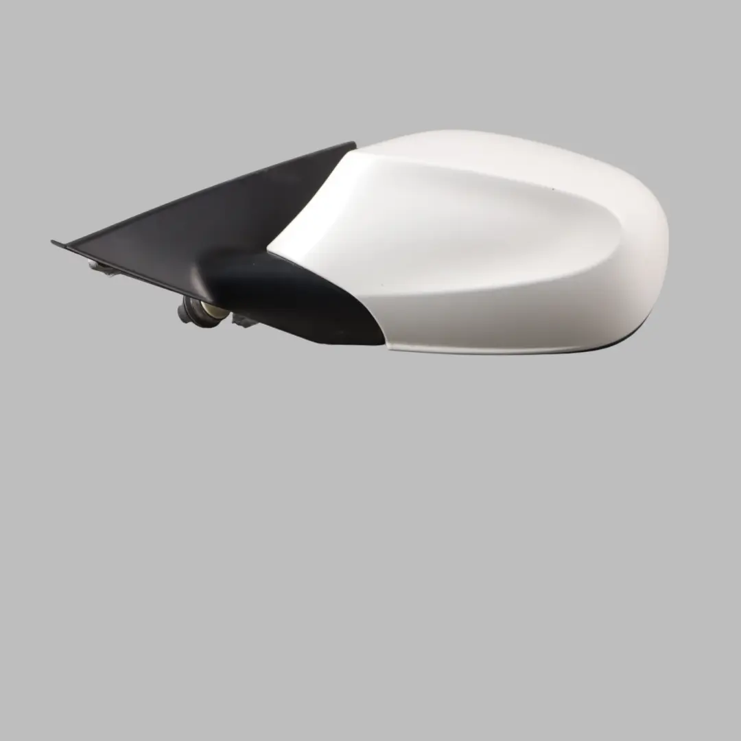 BMW E87 LCI Heated Wing Mirror Left Door N/S 5 Pin Alpinweiss 3 White - 300 - SKU RHD-7268125-AW2 - Part number 7268125