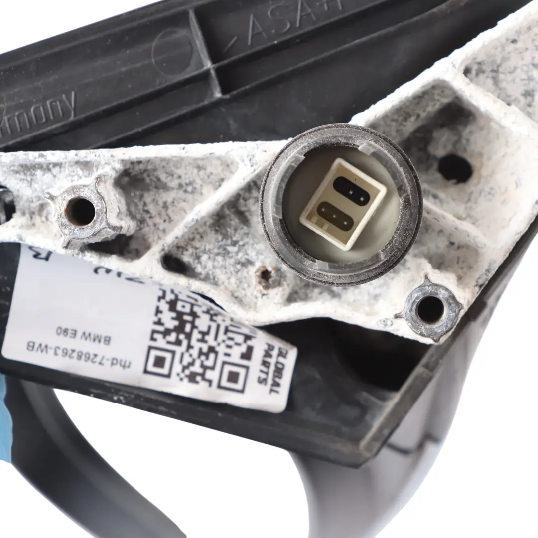 Heated Left Wing Mirror N/S Bluewater Water 896 Blue to BMW E90 E91 LCI with Part number 7268263 BMW E90 E91 LCI Heated Left Wing Mirror N/S Bluewater Water 896 Blue - SKU rhd-7268263-WB - Part number 7268263