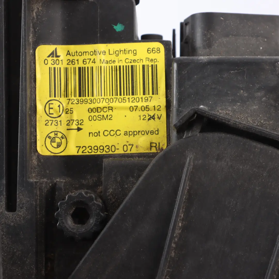 Headlamp BMW E92 E93 LCI Bi-Xenon Headlight Lamp Right O/S 7239930 to with Part number 7273206 Headlamp BMW E92 E93 LCI Bi-Xenon Headlight Lamp Right O/S 7239930 - SKU rhd-7273206-1 - Part number 7273206