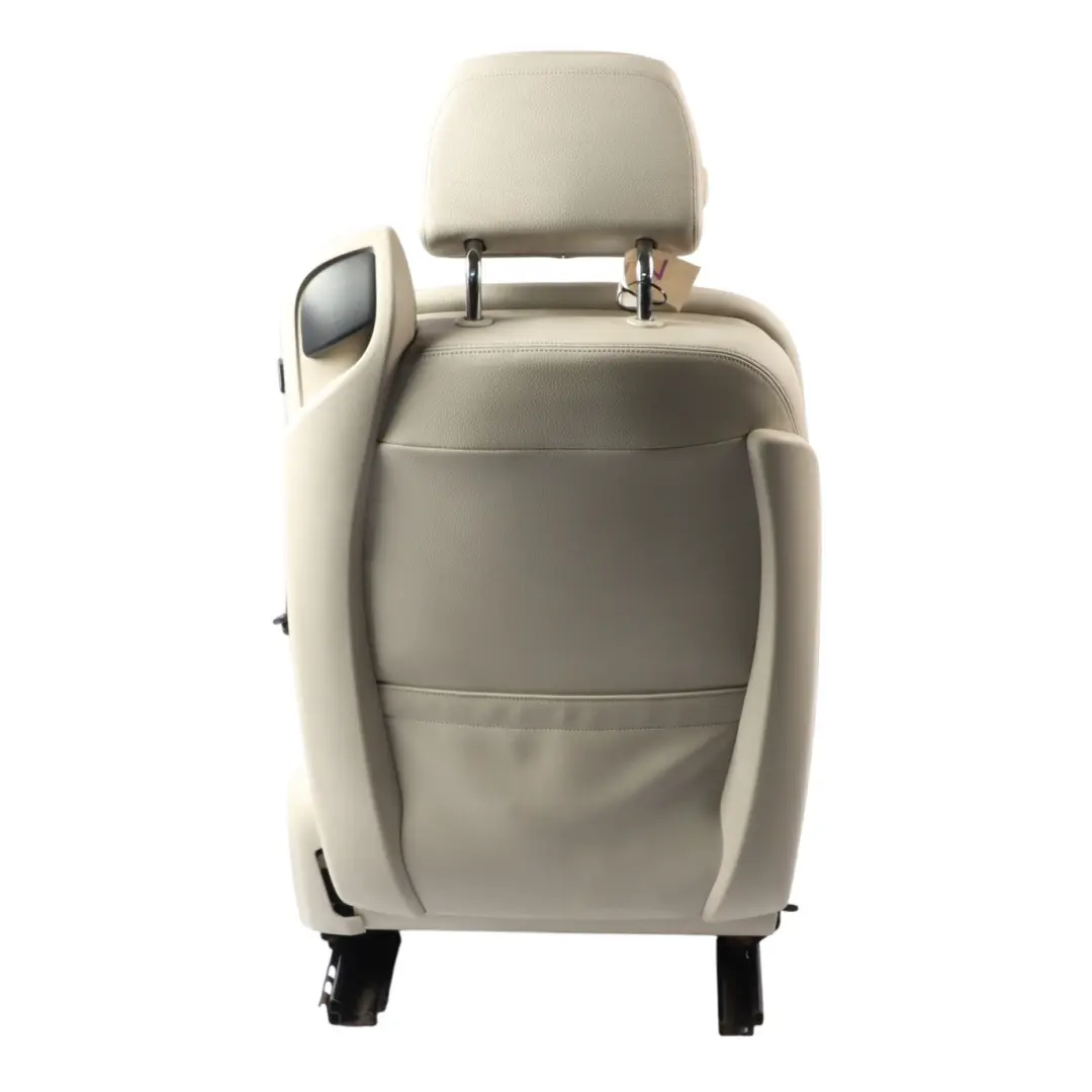 Front Sport Seat Memory Heated Left N/S Leather Elfenbein White to BMW F12 Cabrio with Part number 7280619 BMW F12 Cabrio Front Sport Seat Memory Heated Left N/S Leather Elfenbein White - SKU RHD-7280619-1 - Part number 7280619