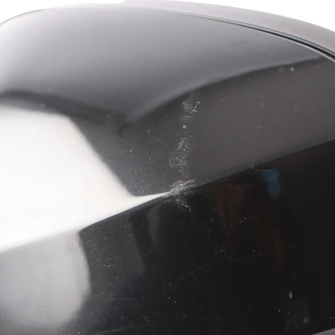 BMW E92 Wing Mirror Power Fold High Gloss Left N/S Black Sapphire 475 - SKU rhd-7282651-BS - Part number 7282651