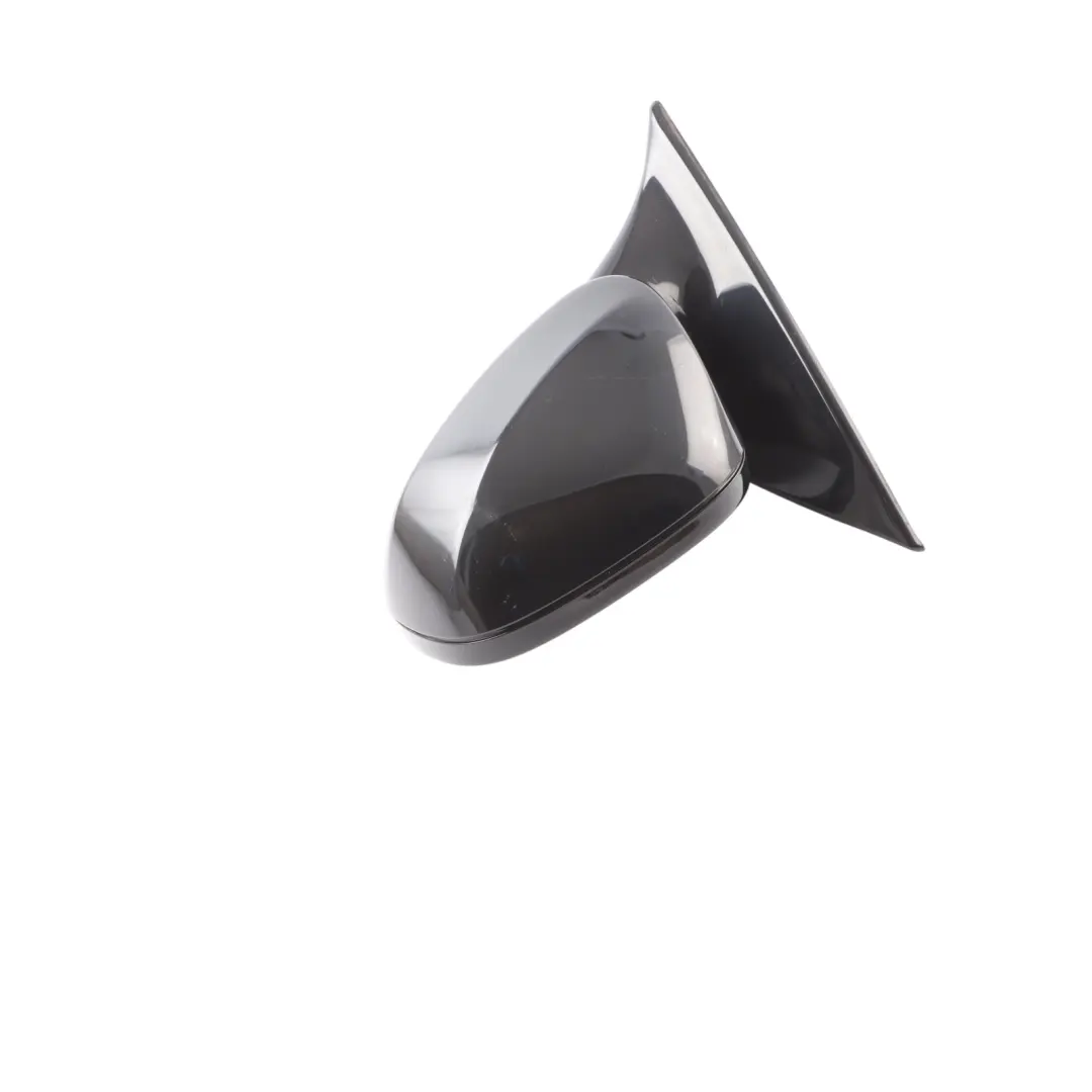 BMW E92 Wing Mirror Power Fold High Gloss Left N/S Black Sapphire 475 - SKU rhd-7282651-BS - Part number 7282651