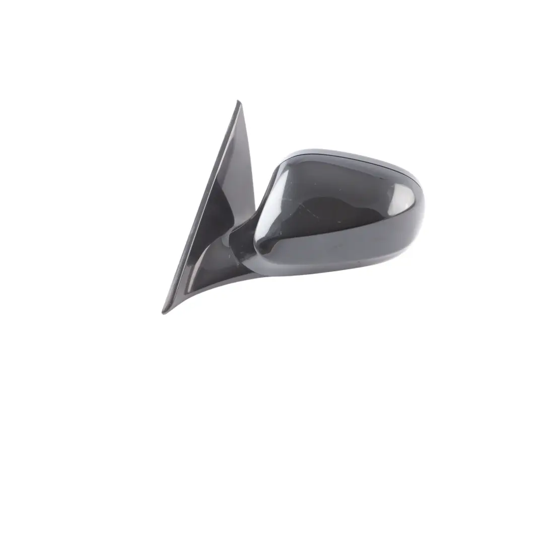 BMW E92 Wing Mirror Power Fold High Gloss Left N/S Black Sapphire 475 - SKU rhd-7282651-BS - Part number 7282651