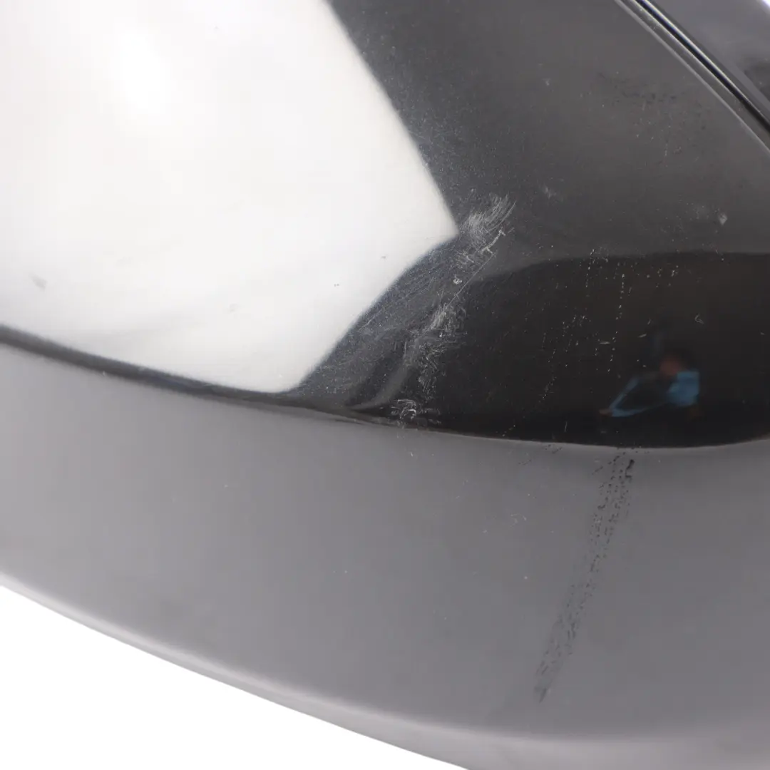 BMW E92 Wing Mirror Power Fold High Gloss Left N/S Black Sapphire 475 - SKU rhd-7282651-BS - Part number 7282651