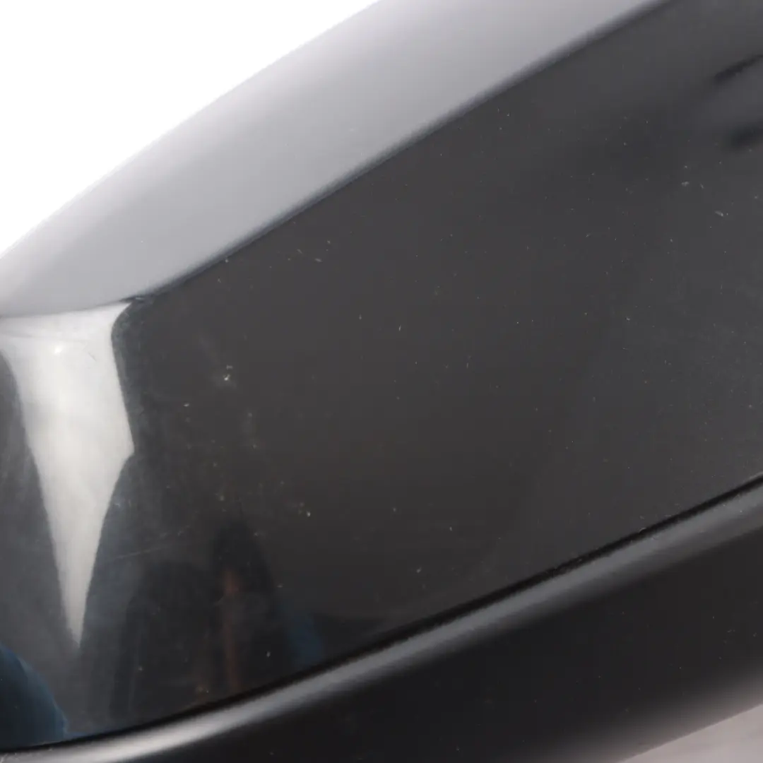  Door Wing Mirror BMW E60 E61 LCI Heated Auto Dip Right O/S Black Sapphire - 475 - SKU RHD-7283772-BS - Part number 7283772