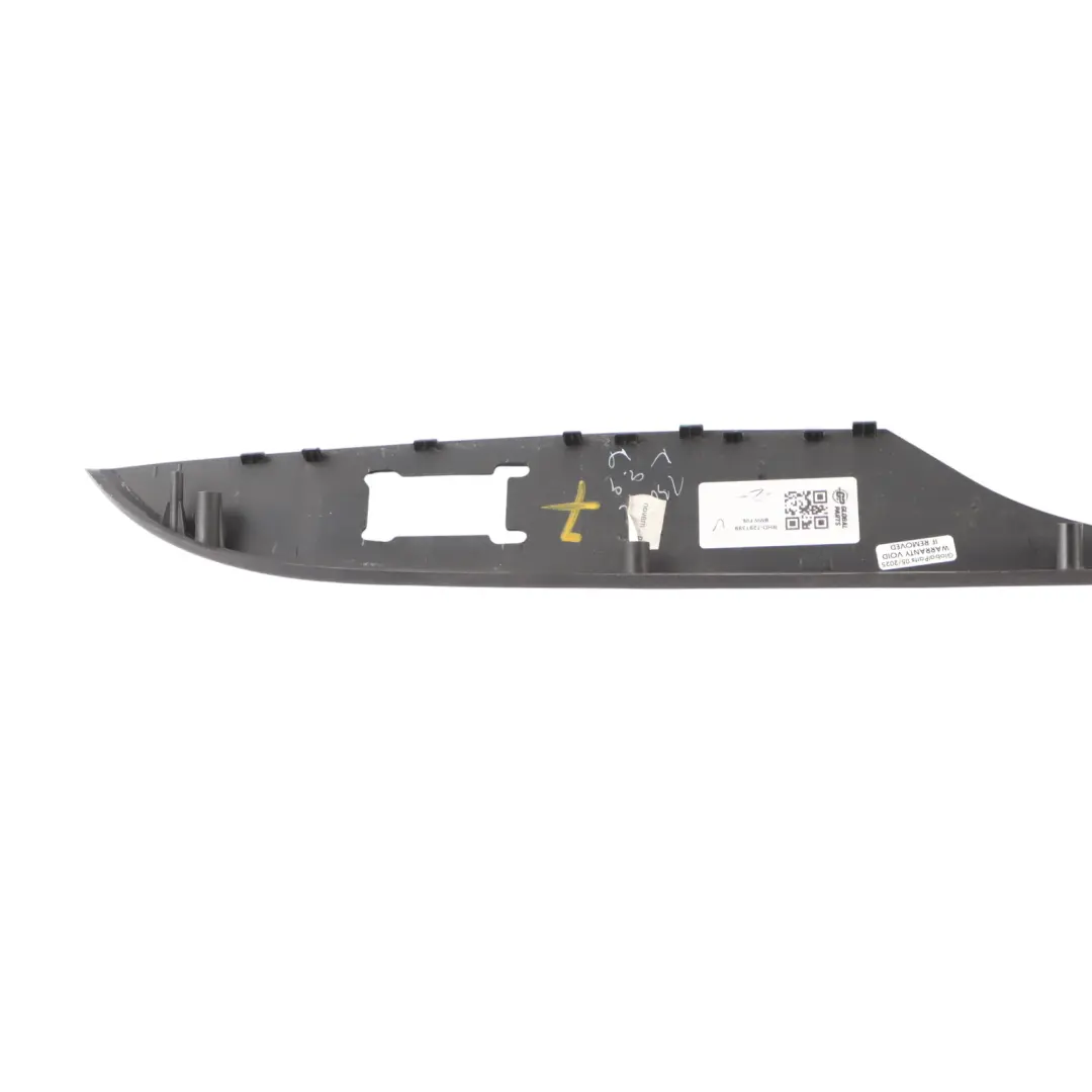 BMW F06 Door Card Strip Front Left N/S Lining Trim Panel Poplar Wood Grain - SKU RHD-7291399 - Part number 7291399