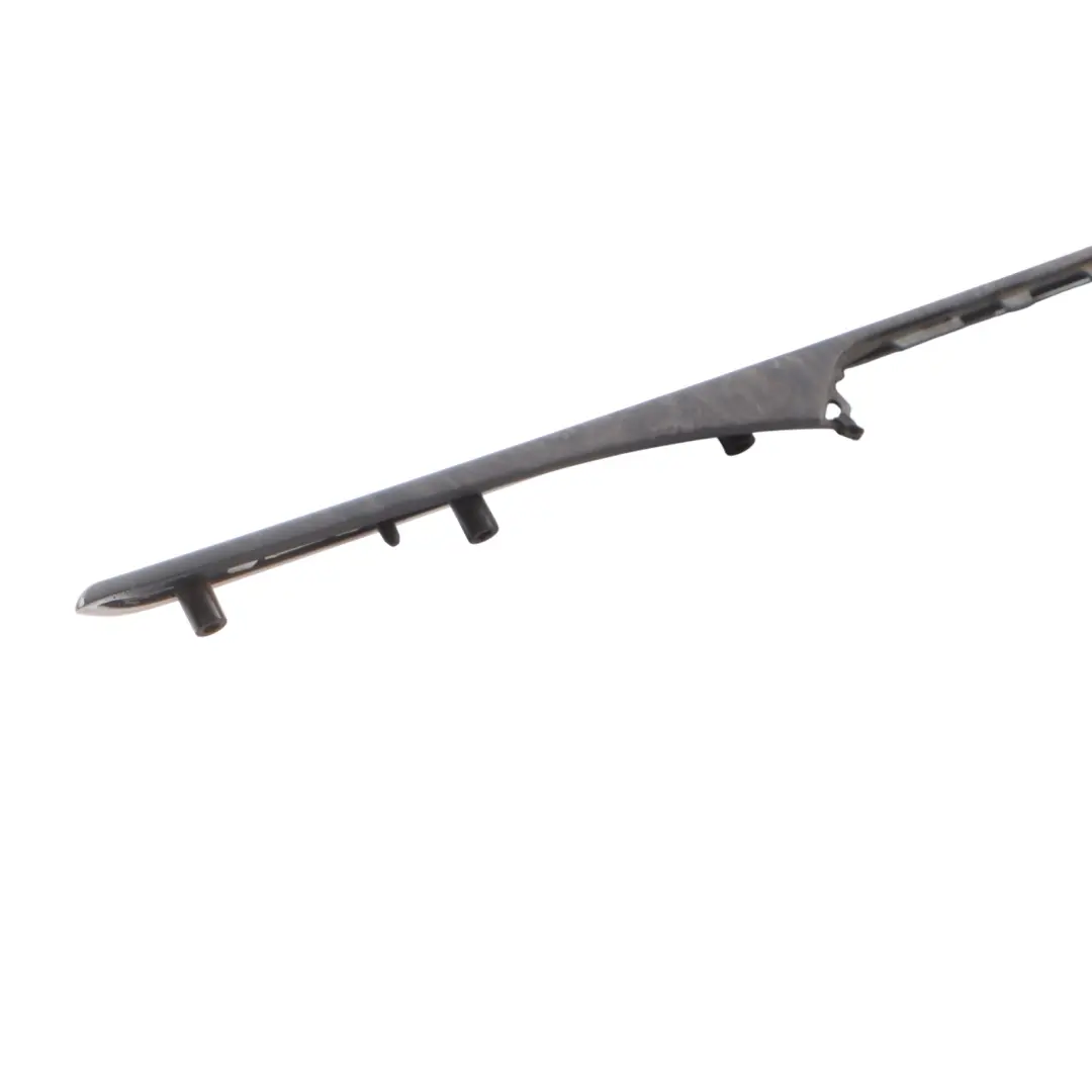 BMW F06 Door Card Strip Front Right O/S Lining Trim Panel Poplar Wood Grain - SKU RHD-7291400 - Part number 7291400