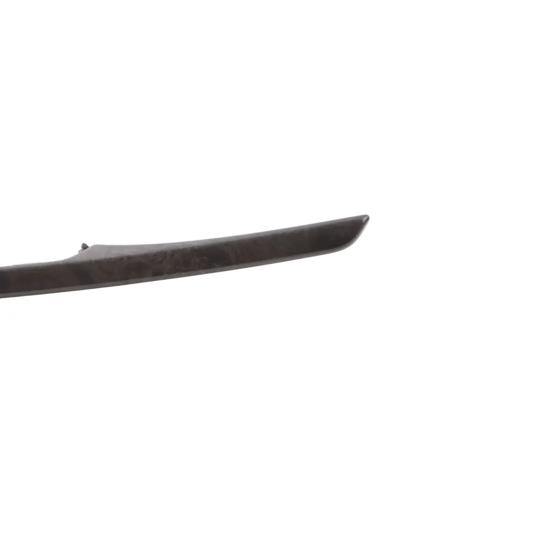 BMW F06 Door Card Strip Front Right O/S Lining Trim Panel Poplar Wood Grain - SKU RHD-7291400 - Part number 7291400