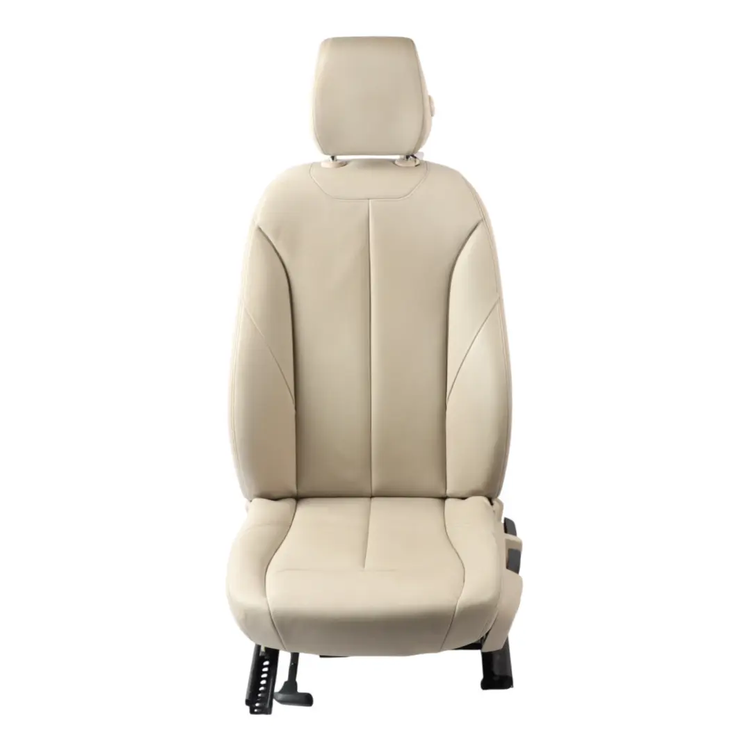 Asiento Delantero Interior De Cuero Oyster Izquierdo para BMW F30 F31 F34 F36 con número de pieza 7303715 BMW F30 F31 F34 F36 Asiento Delantero Interior De Cuero Oyster Izquierdo - SKU 7303715-1 - Número de pieza 7303715