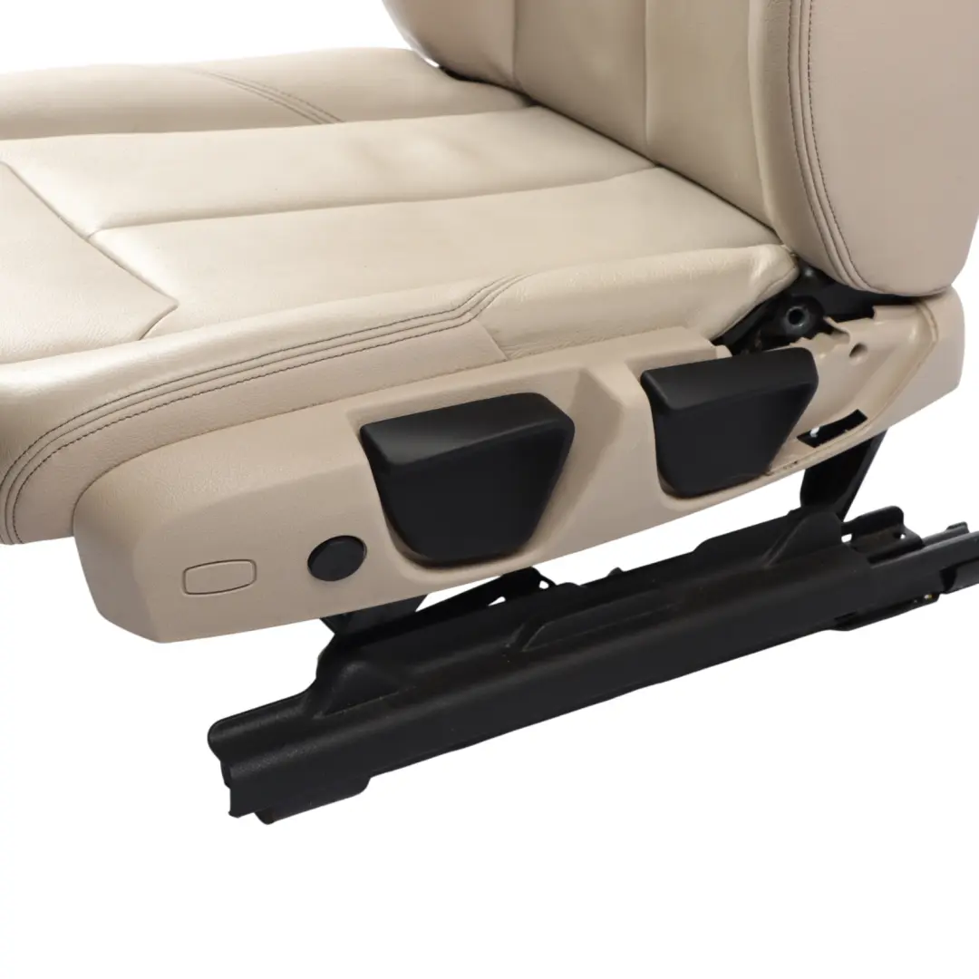 BMW F30 F31 F34 F36 Seat Front Left N/S Interior Leather Oyster - SKU 7303715-1 - Part number 7303715