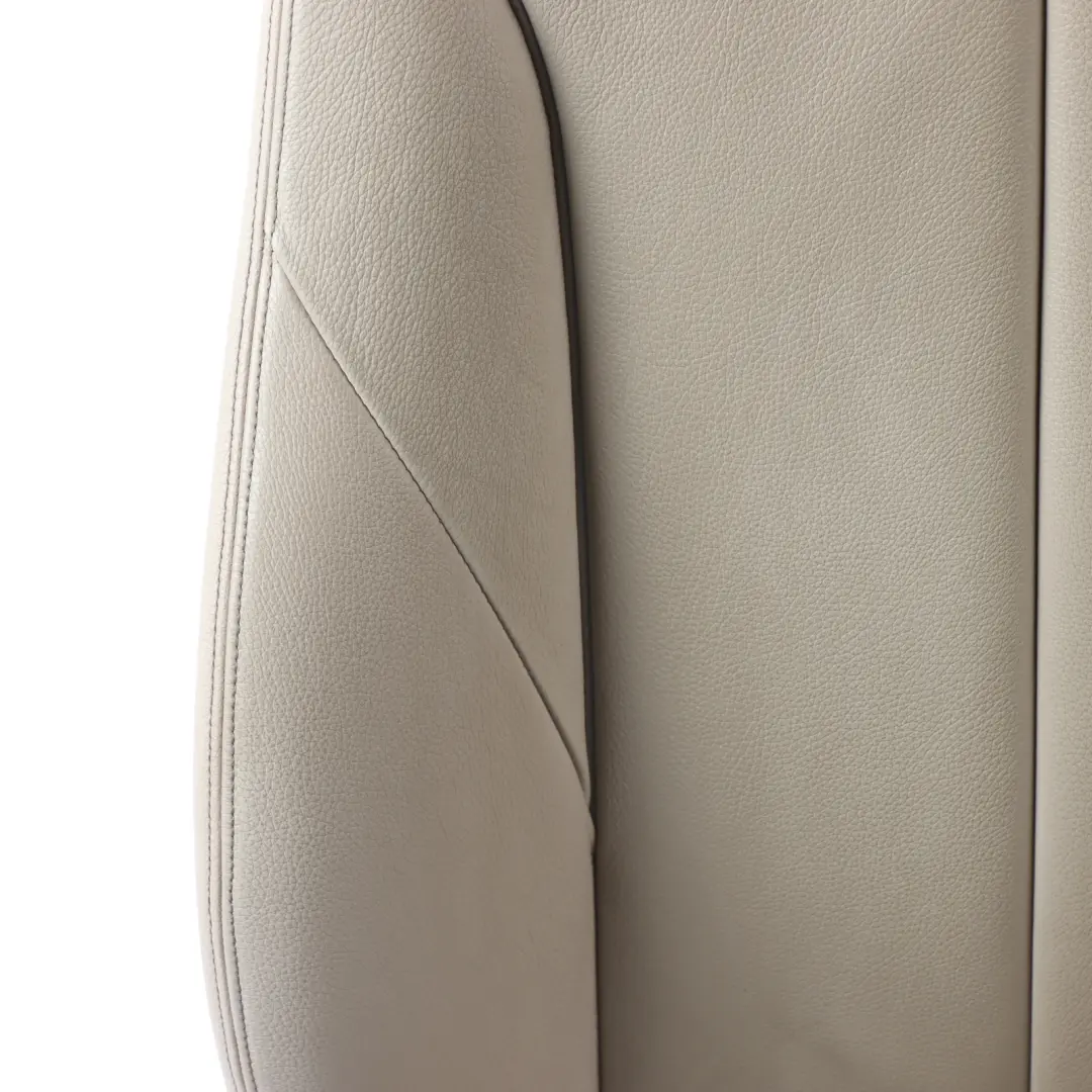 BMW F30 F31 F34 F36 Seat Front Left N/S Interior Leather Oyster - SKU 7303715-1 - Part number 7303715