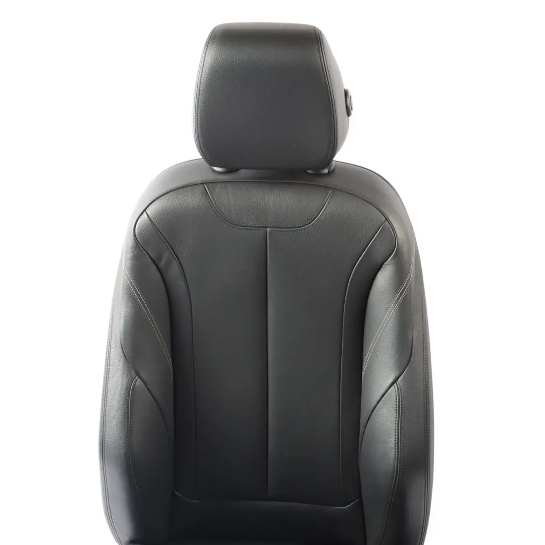  Front Seat BMW F30 F31 Sport Electric Interior Cover Left N/S Leather Black - SKU RHD-7303741-1 - Part number 7303741