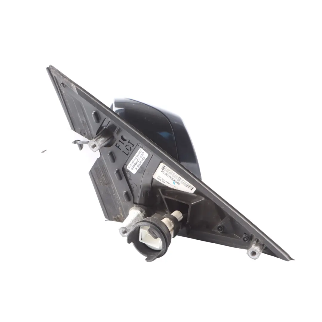  Wing Mirror BMW F10 F11 Heated Left N/S Carbon Schwarz - 416 - SKU RHD-7322495-CAR - Part number 7322495