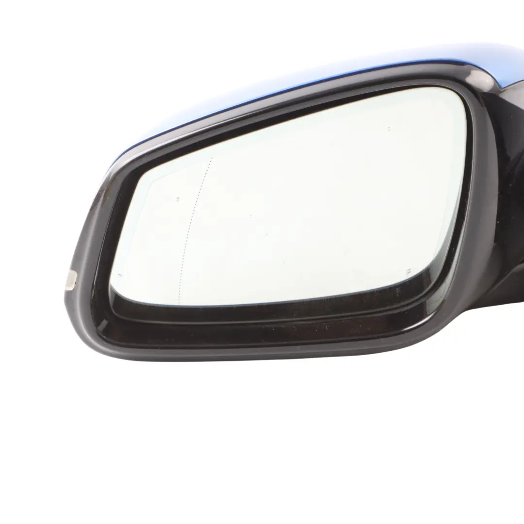  Wing Mirror BMW F30 F31 Outside Heated Left N/S 5 Pins Estoril Metallic Blue-B45 - SKU RHD-7345679-EB - Part number 7345679