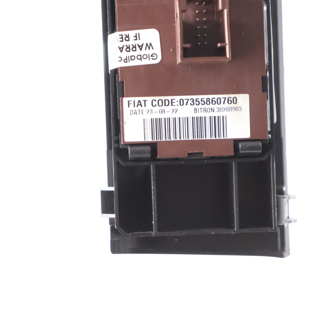 Citroen Relay III Dashboard Panel Light Switch Control Unit 7355861650 to with Part number 7355860760 Citroen Relay III Dashboard Panel Light Switch Control Unit 7355861650 - SKU RHD-7355860760 - Part number 7355860760