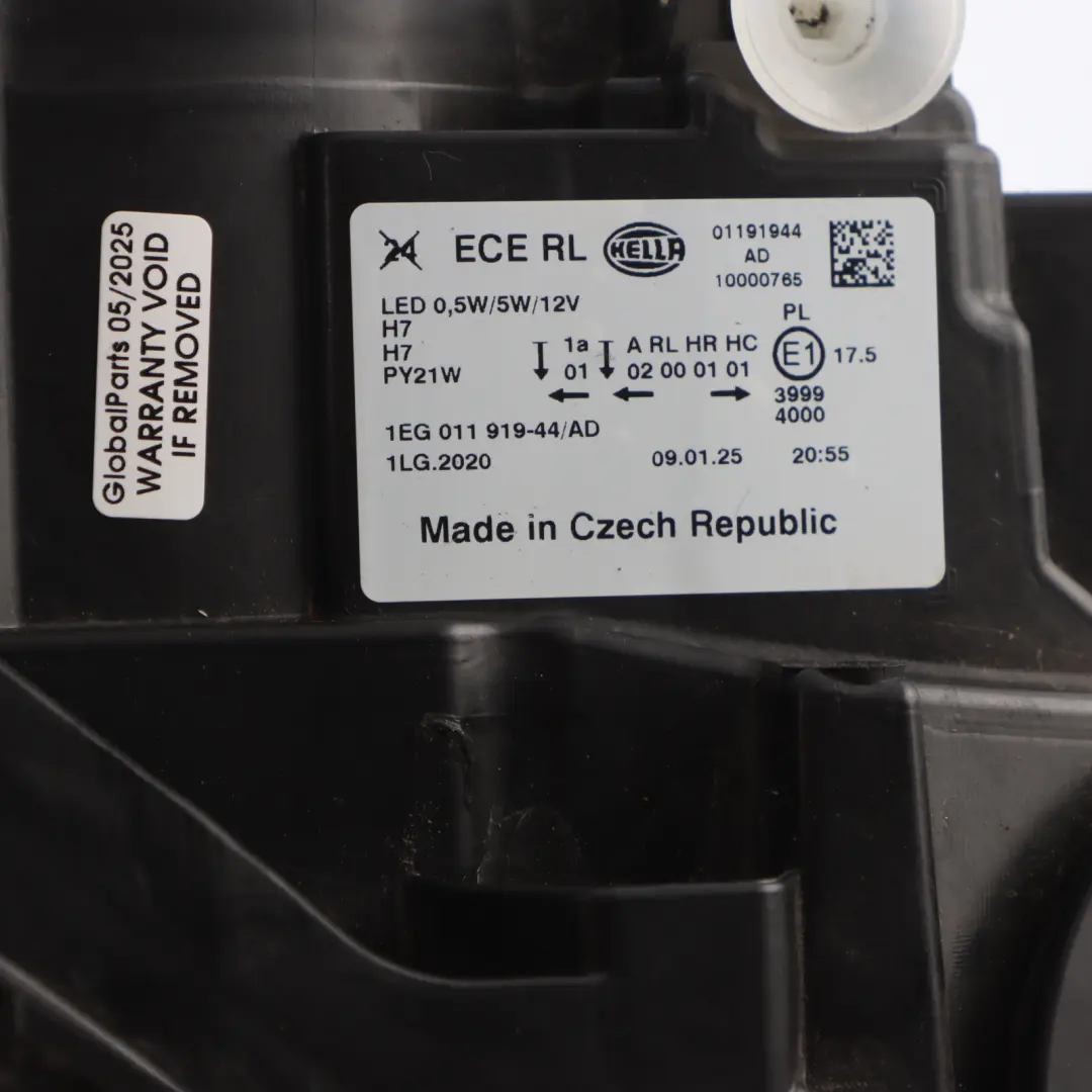 BMW F20 F21 LCI Headlight Halogen Light Lamp Front Right O/S Driver Side - SKU rhd-7358394-1 - Part number 7358394