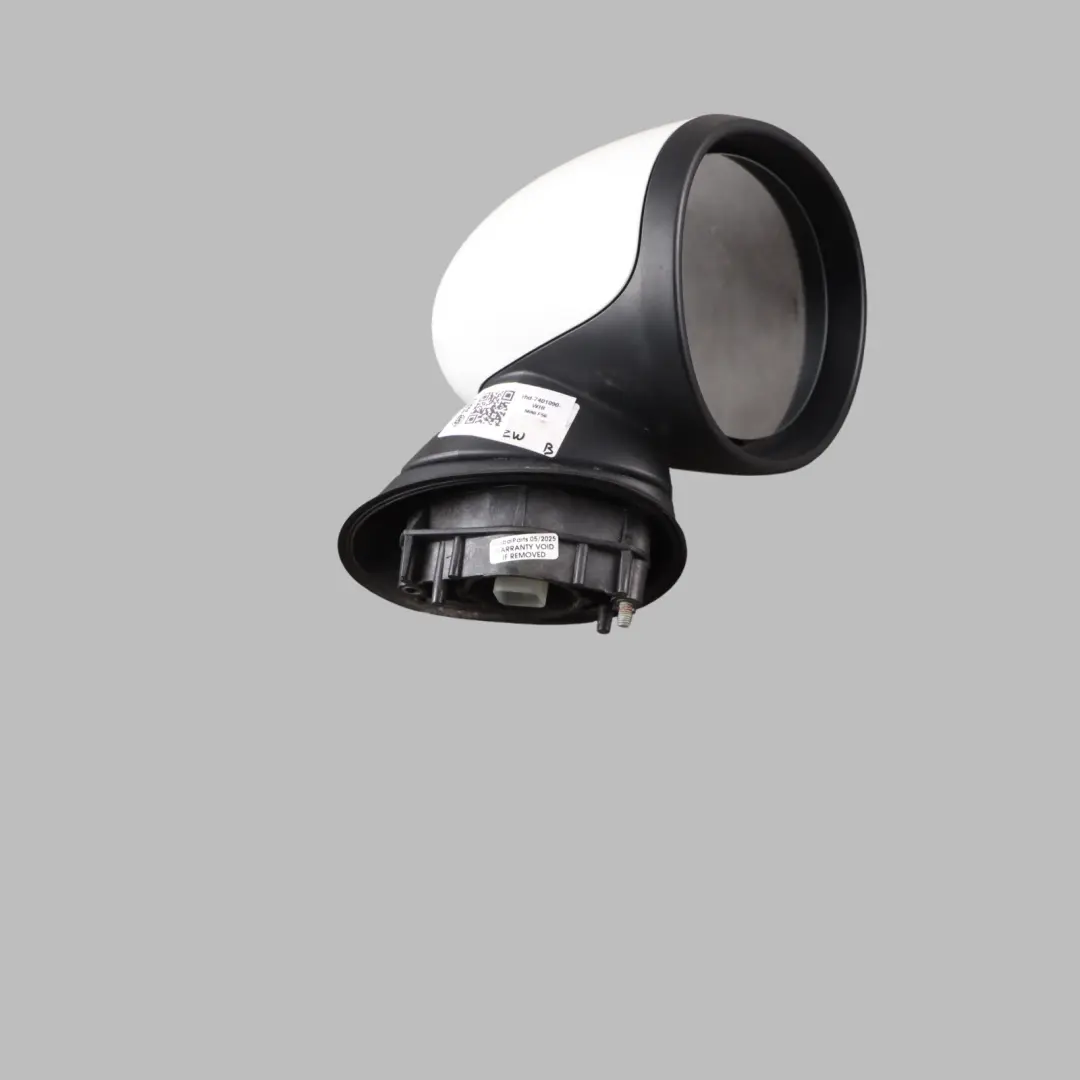 Wing Mirror Mini F55 F56 F57 Right O/S Outside Mirror Heated White to with Part number 7401090 Wing Mirror Mini F55 F56 F57 Right O/S Outside Mirror Heated White - SKU RHD-7401090-WHI - Part number 7401090