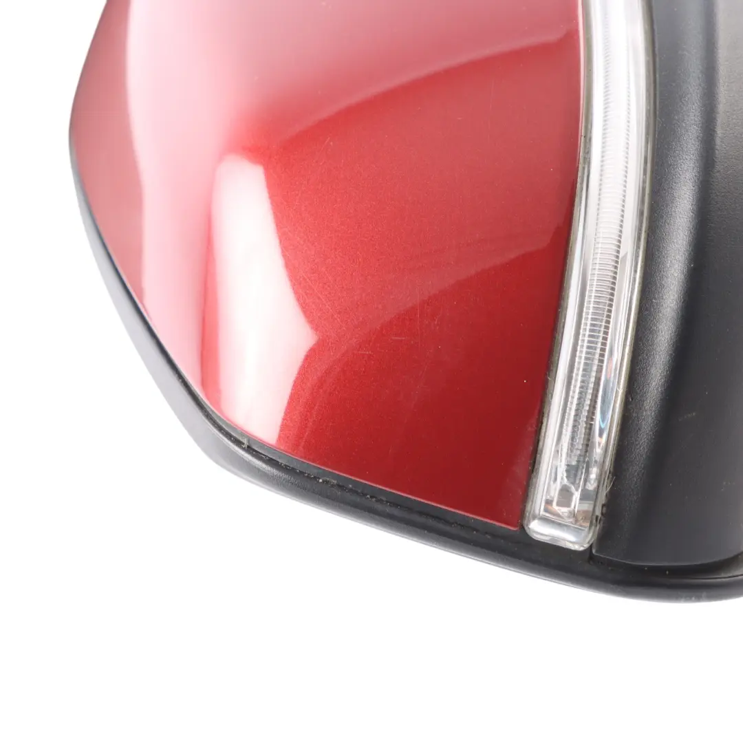 BMW F45 Wing Mirror Outside Door Right O/S Power Fold Flamenco Red Brilliant C06 - SKU RHD-7415796-FLR - Part number 7415796