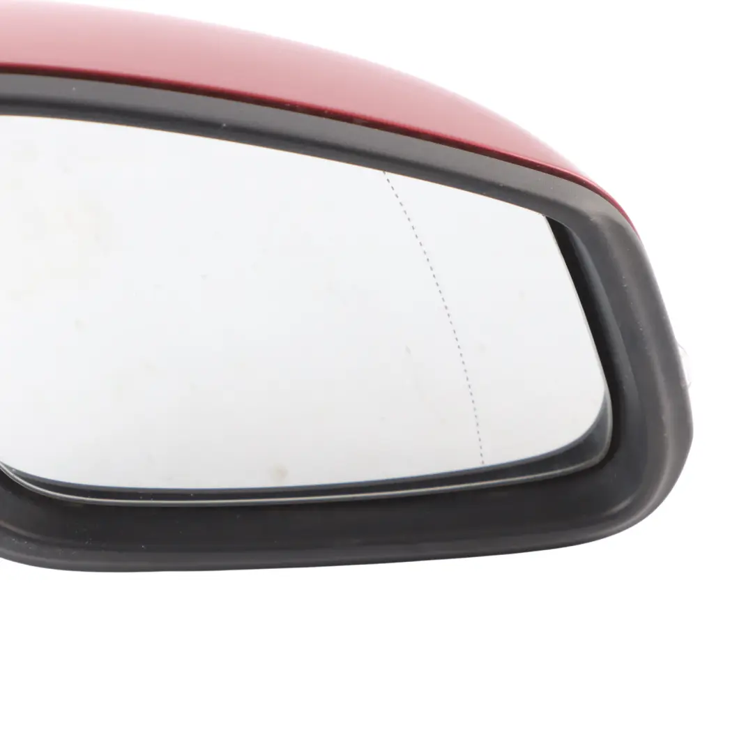 BMW F45 Wing Mirror Outside Door Right O/S Power Fold Flamenco Red Brilliant C06 - SKU RHD-7415796-FLR - Part number 7415796