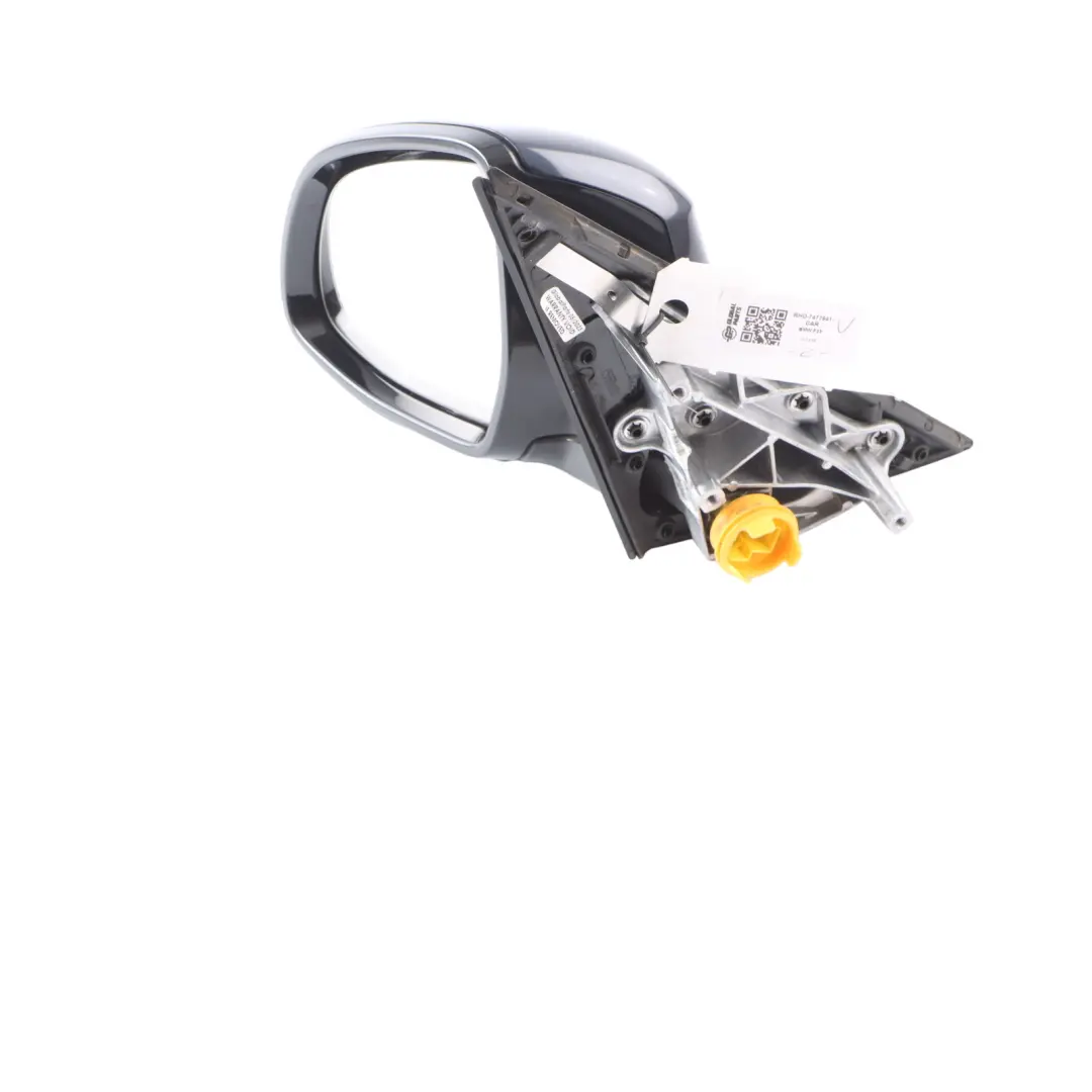 Door Wing Mirror Auto Dip High Gloss Left N/S Carbon Black - 416 to BMW X3 F25 with Part number 7477941 BMW X3 F25 Door Wing Mirror Auto Dip High Gloss Left N/S Carbon Black - 416 - SKU RHD-7477941-CAR - Part number 7477941
