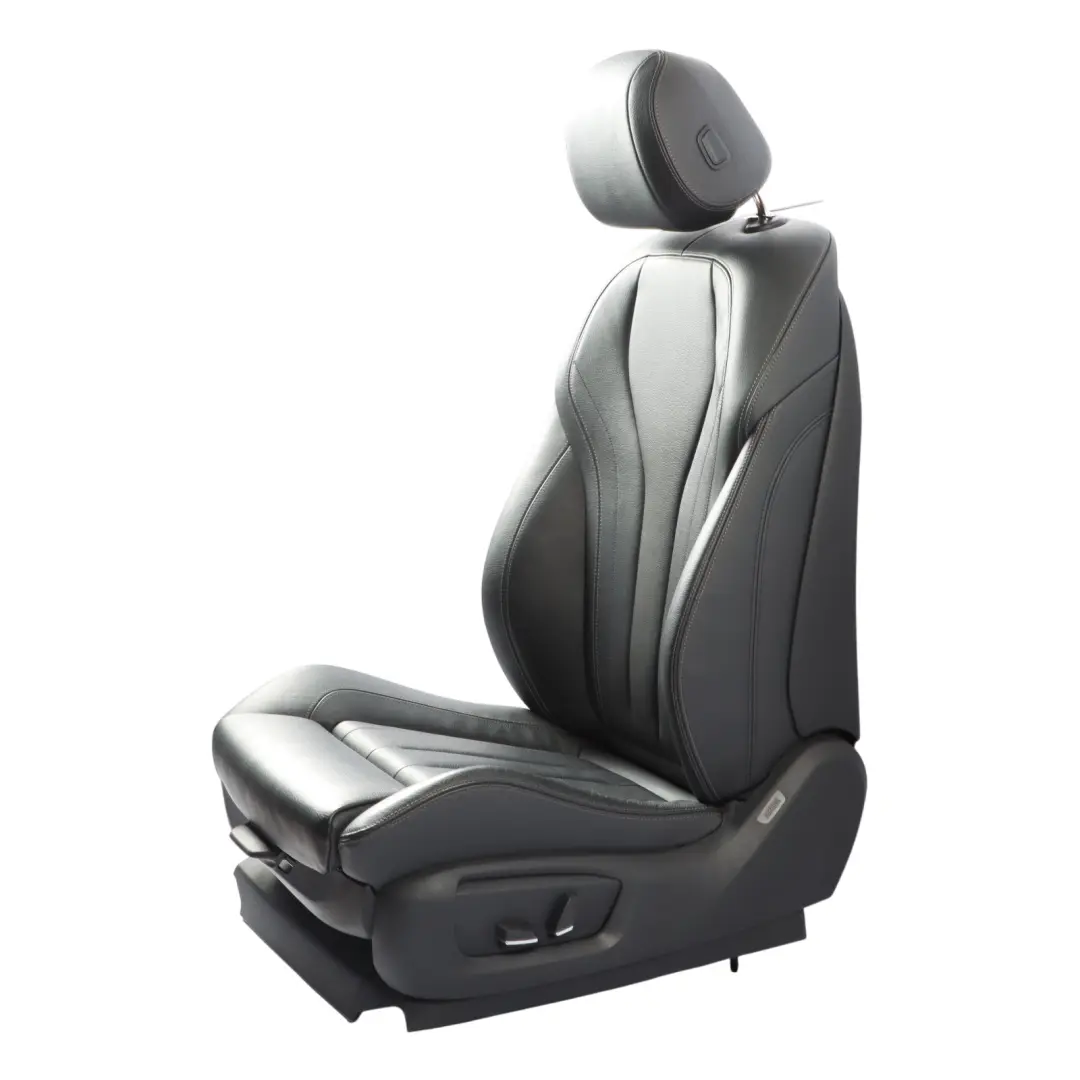  Front Seat BMW X5 F15 X6 F16 M Sport Left N/S Heated Memory Leather Black - SKU RHD-7480157-1 - Part number 7480157