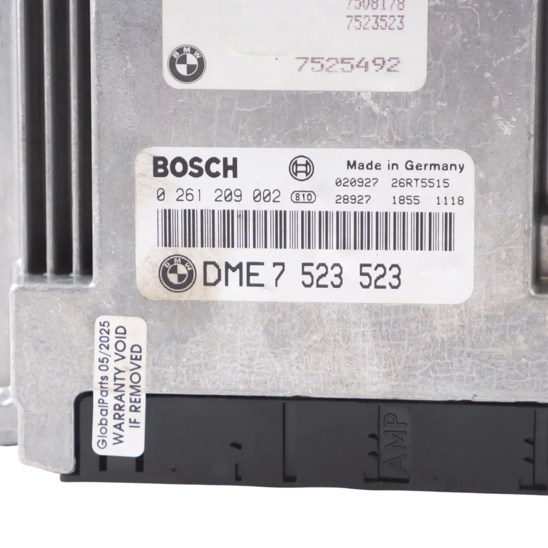 BMW E65 E66 745Li N62 333HP Engine Control ECU DME Kit Automatic - SKU RHD-7523523-2 - Part number 7523523