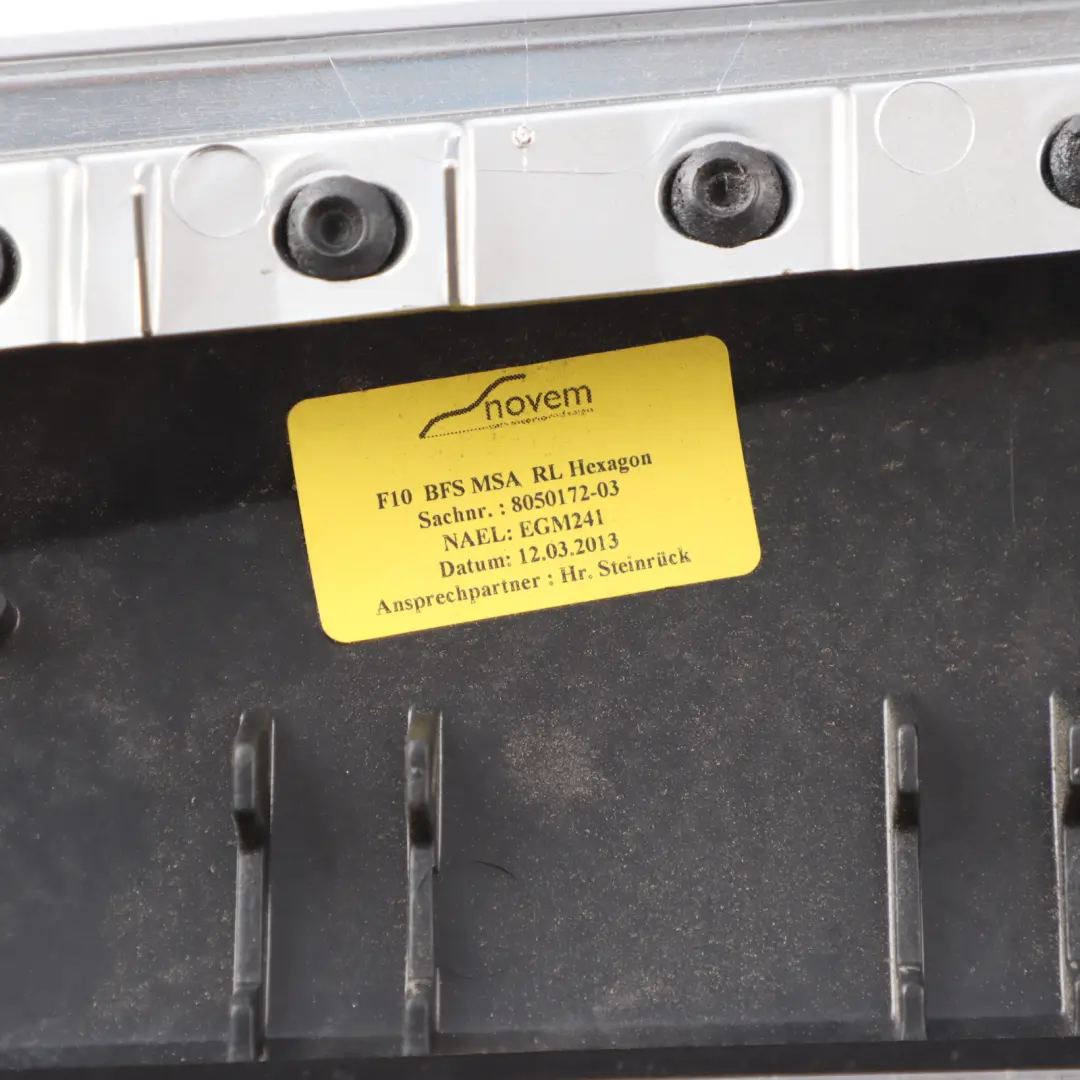 Dashboard Centre Trim BMW F10 F11 Hexagon Interior Panel to with Part number 8050172 Dashboard Centre Trim BMW F10 F11 Hexagon Interior Panel - SKU rhd-8050172 - Part number 8050172