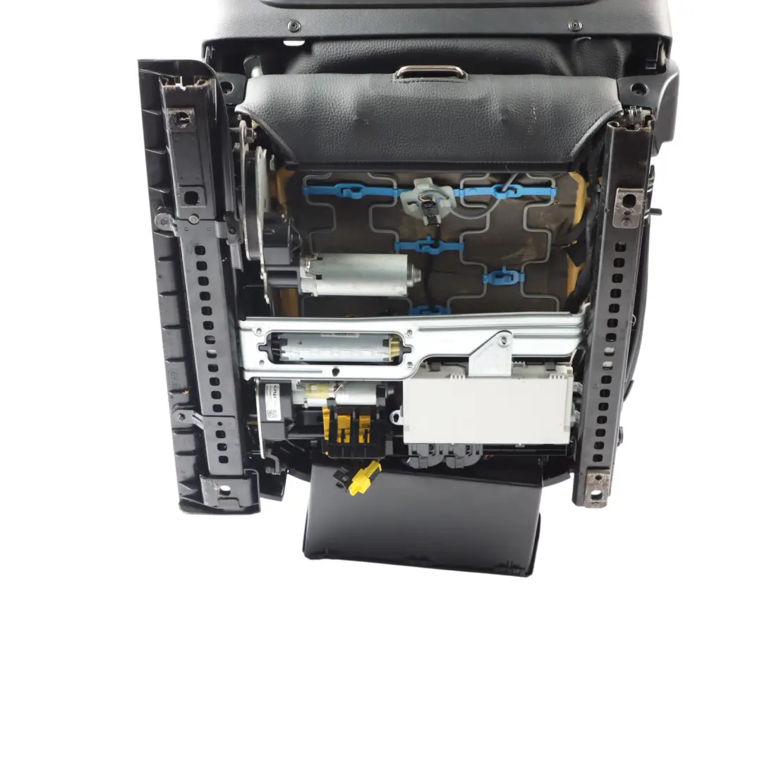 Front Left N/S Memory Black Leather Blue Stitching to BMW E93 LCI M Sport Seat with Part number 8053925 BMW E93 LCI M Sport Seat Front Left N/S Memory Black Leather Blue Stitching - SKU RHD-8053925-1 - Part number 8053925