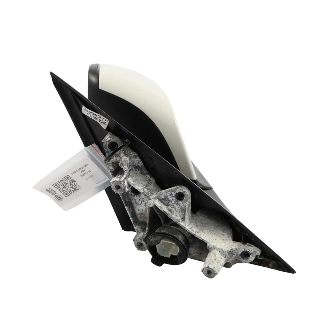  Door Wing Mirror BMW F30 F31 F80 M3 Heated Left N/S Alpinweiss 3 White - 300 - SKU RHD-8059357-AW - Part number 8059357