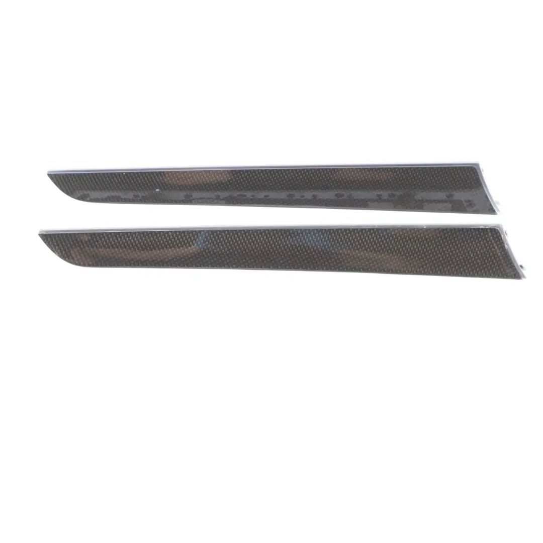 Audi S4 B8 Dashboard Decor Trim Strip Quattro Badge Carbon Kit Set - SKU RHD-8K2853189R-1 - Part number 8K2853189R