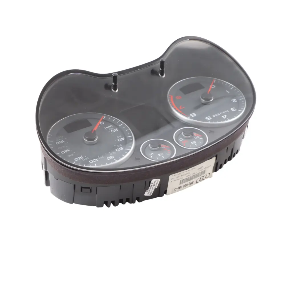 Instrument Cluster Clocks Speedometer Automatic to Audi A3 8P Petrol with Part number 8P0920982Q Audi A3 8P Petrol Instrument Cluster Clocks Speedometer Automatic - SKU RHD-8P0920982Q-1 - Part number 8P0920982Q