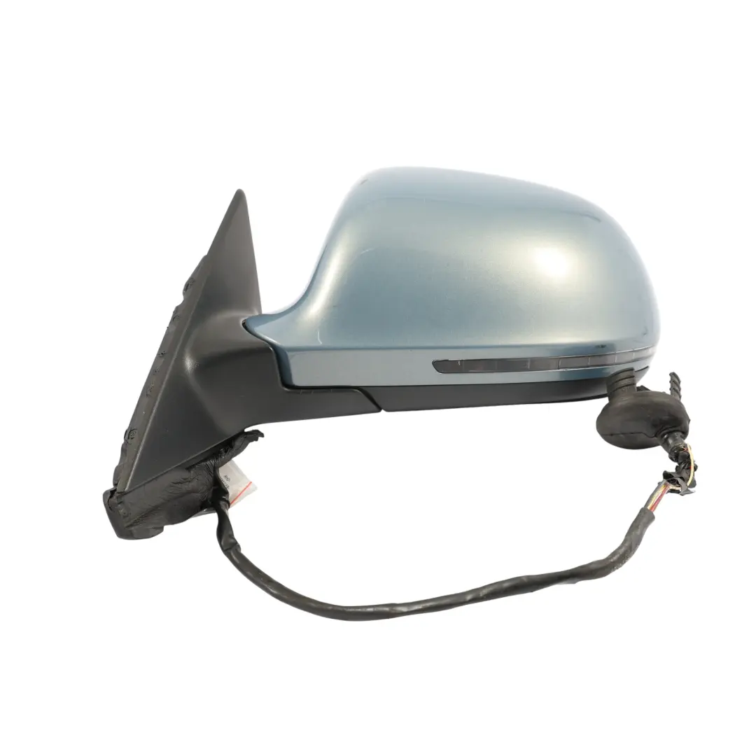 Sportback Door Wing Mirror Glass Left N/S Sphere Blue Metallic - X5X to Audi A3 8P with Part number 8P2858531EB Audi A3 8P Sportback Door Wing Mirror Glass Left N/S Sphere Blue Metallic - X5X - SKU RHD-8P2858531EB-SPH - Part number 8P2858531EB