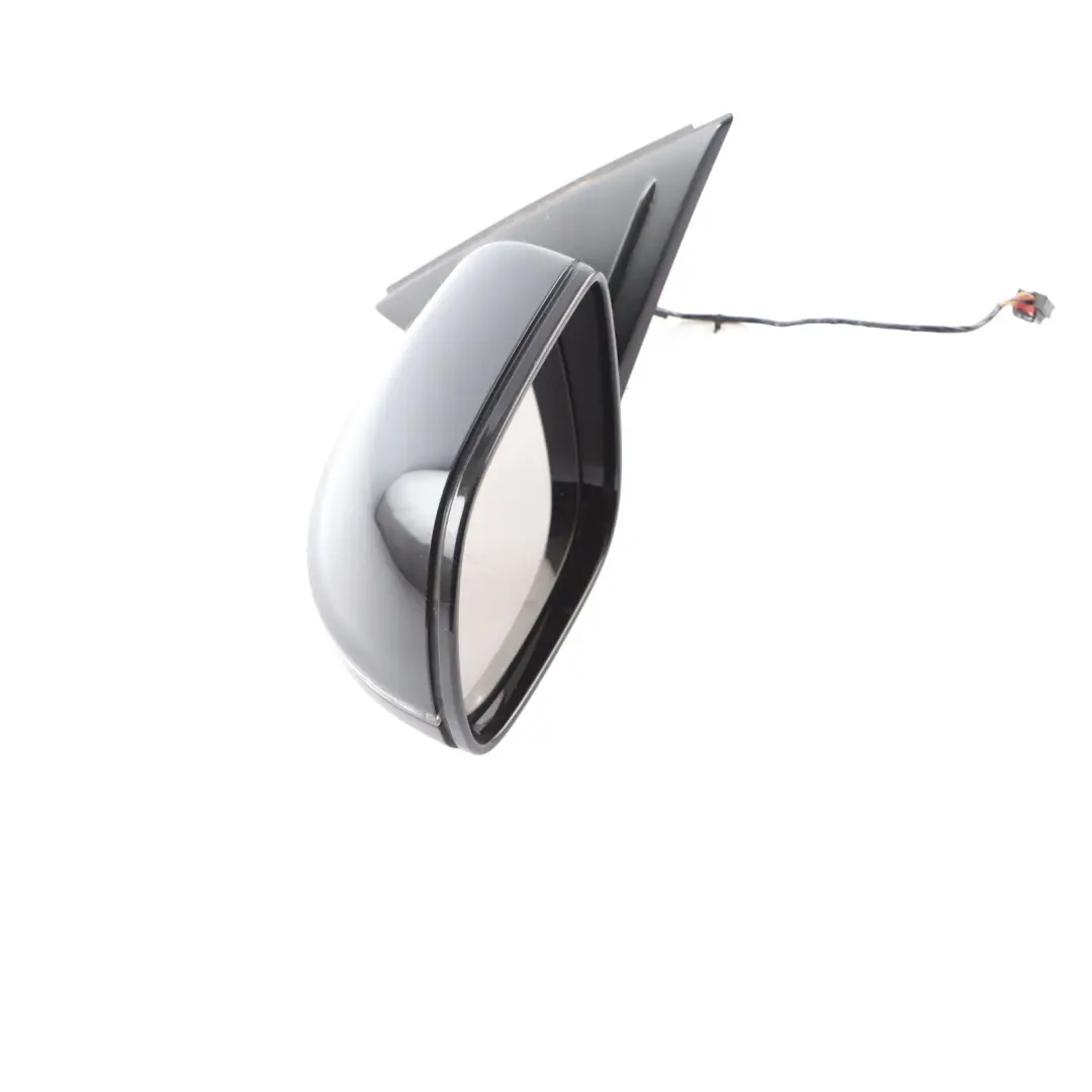 Mirror Wing Glass Left N/S Brilliant Black Metallic - Y9B to Audi Q5 8R Electric with Part number 8R2857409F Audi Q5 8R Electric Mirror Wing Glass Left N/S Brilliant Black Metallic - Y9B - SKU RHD-8R2857409F-BBL - Part number 8R2857409F