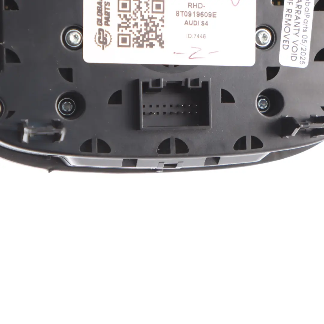 Sat Nav MMI Centre Console Cover Panel Switch Button Block to Audi A4 B8 with Part number 8T0919609E Audi A4 B8 Sat Nav MMI Centre Console Cover Panel Switch Button Block - SKU RHD-8T0919609E - Part number 8T0919609E