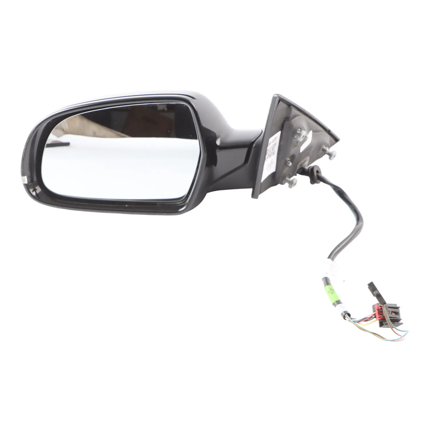 Audi A5 8T Front Mirror Wing Door Electric Left N/S Black 8T2857409AF