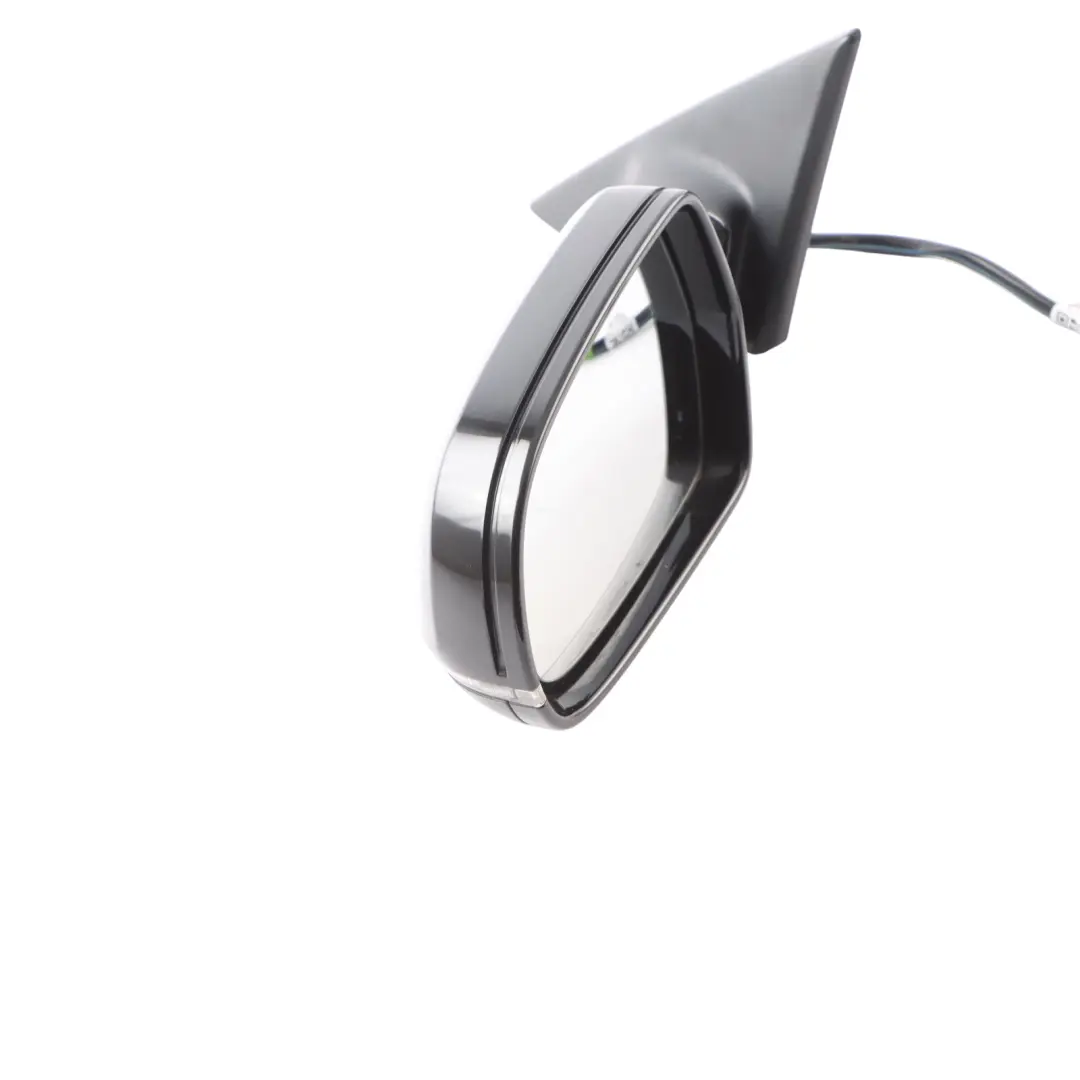 Audi A5 8T Front Mirror Wing Door Electric Left N/S Black - SKU RHD-8T2857409AF-BLK - Part number 8T2857409AF