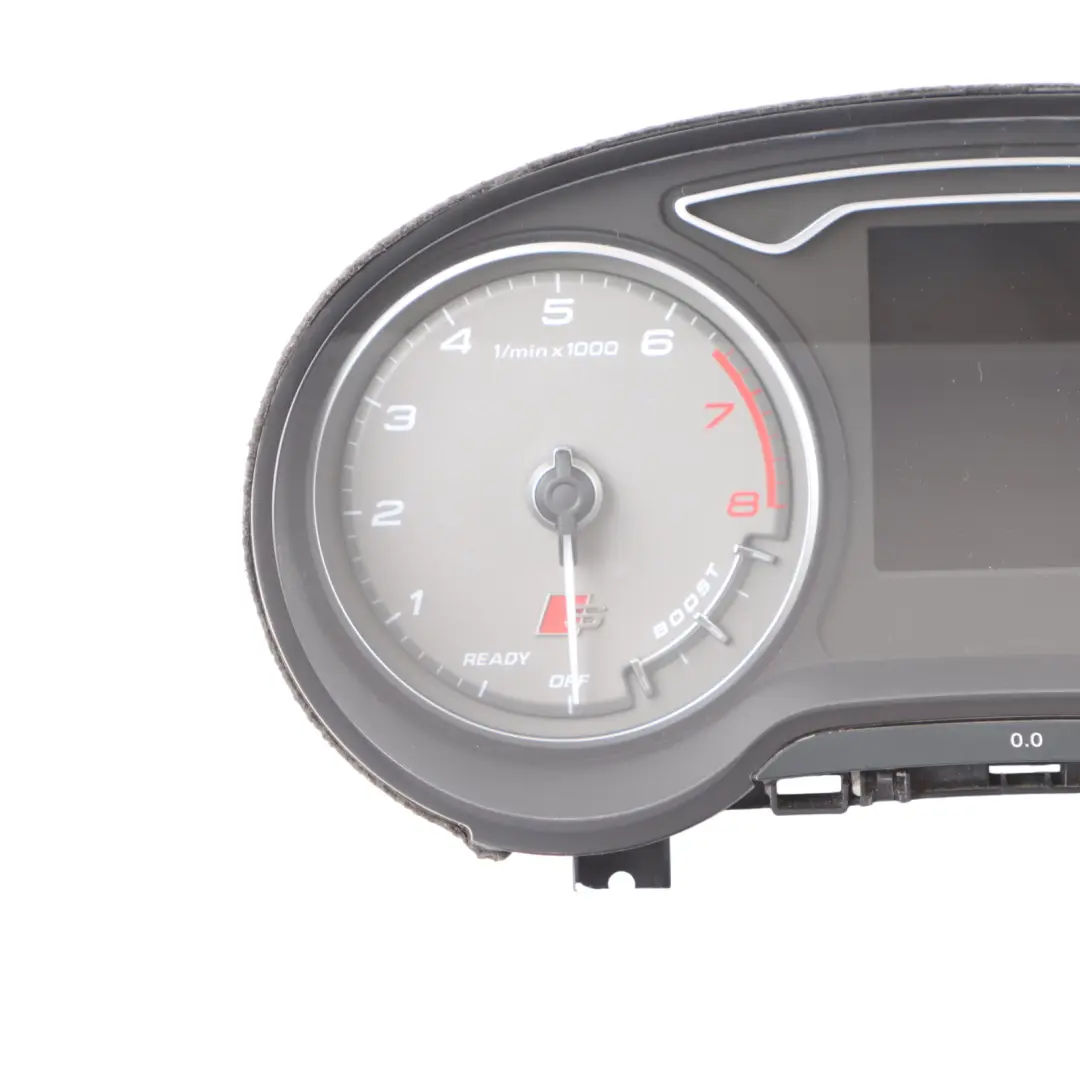 Instrument Cluster Audi A3 S3 8V Speedometer Clocks Automatic Petrol to with Part number 8V0920972Q Instrument Cluster Audi A3 S3 8V Speedometer Clocks Automatic Petrol - SKU RHD-8V0920972Q - Part number 8V0920972Q